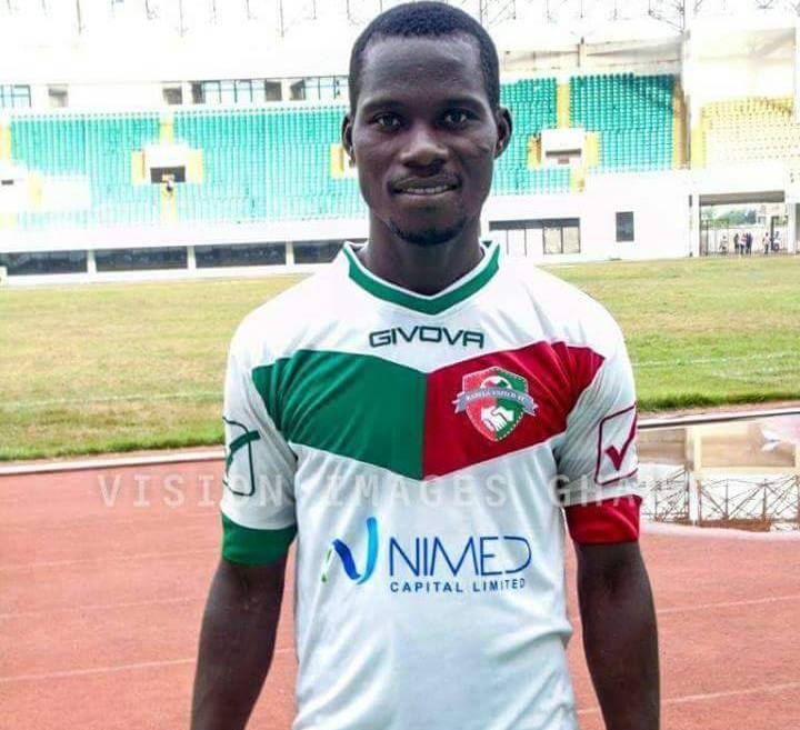 Elmina Sharks set to snap former Karela United striker Sampson Eduku on free transfer