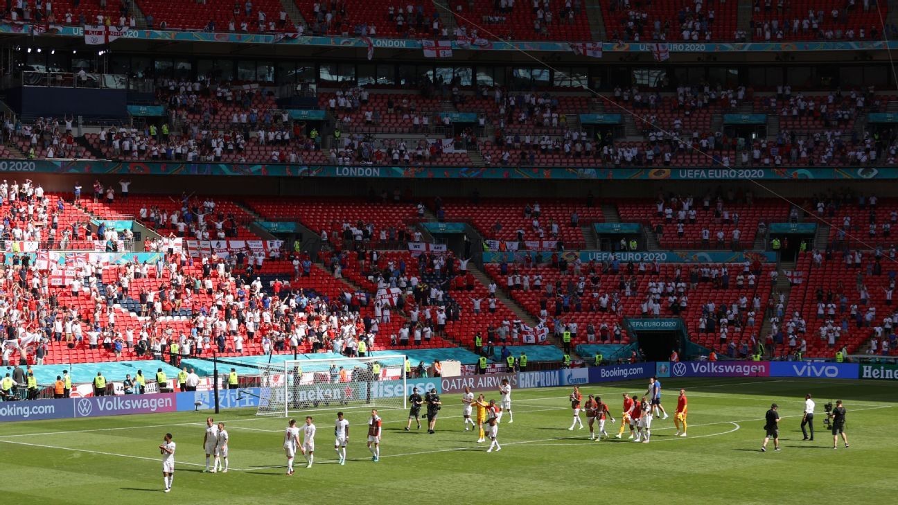 England fan in 'serious condition' after fall from stand