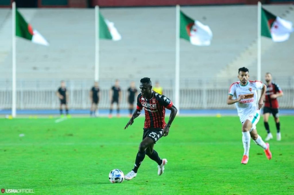 Ex- Kotoko striker Kwame Poku scores fourth league goal in USM Alger win over M’lila