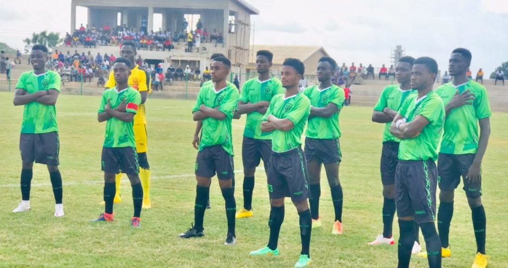 Asekem FC secures middle league qualification after 9-0 thumping of Cedar Village FC