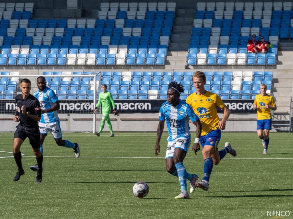 VIDEO: Watch Michael Baidoo's stunning goals for Sandnes Ulf against Grorud in Norway