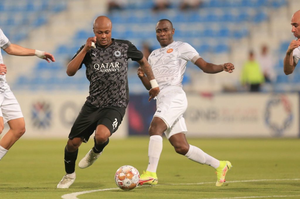 Ghana captain Andre Ayew equals father Abedi Pele's goals for Al Sadd