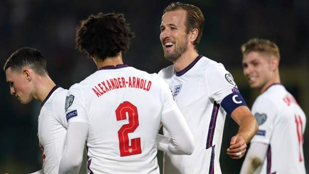 England thrash San Marino to secure World Cup place