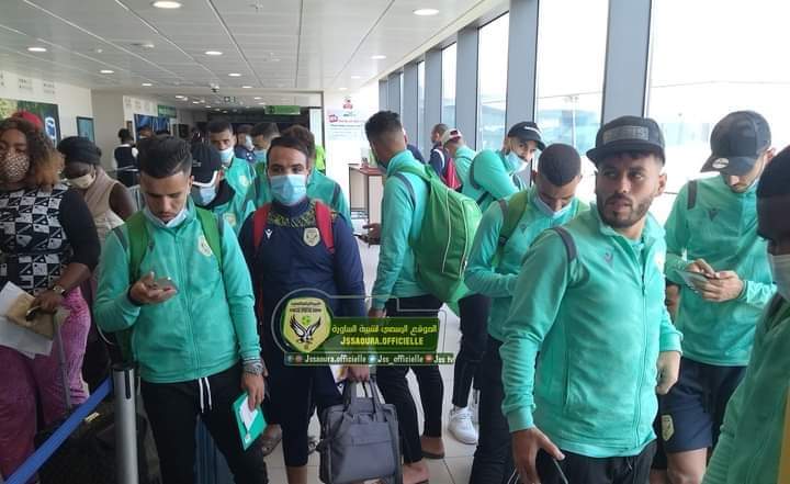 CAF Confederation Cup: Algerian club JS Saoura arrive in Ghana for Hearts of Oak clash