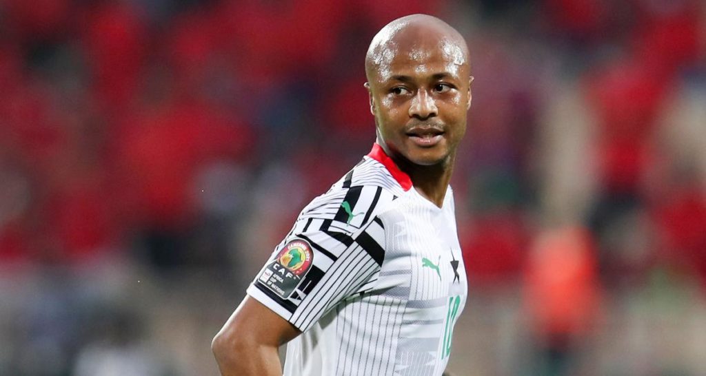 2021 AFCON: Ghana skipper Andre Ayew misses training ahead of second group game
