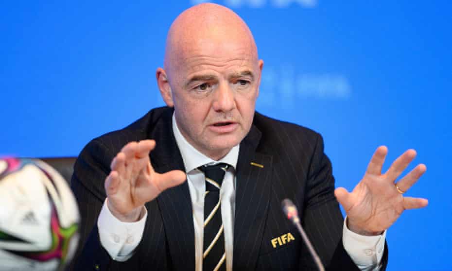 FIFA boss Gianni Infantino consoles Cameroon football stampede victims