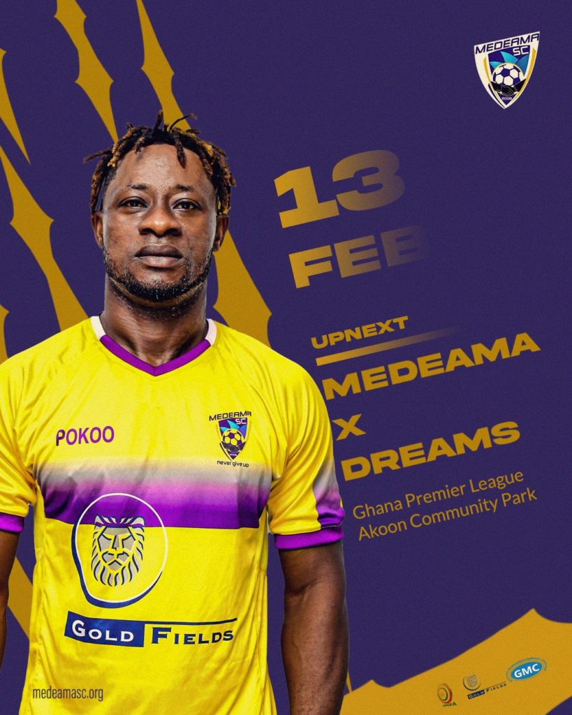 2021/22 Ghana Premier League: Week 17 Match Preview- Medeama SC vs Dreams FC