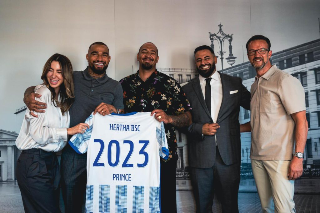 I’m hungry to get going next season, says Kevin-Prince Boateng after signing new Hertha deal