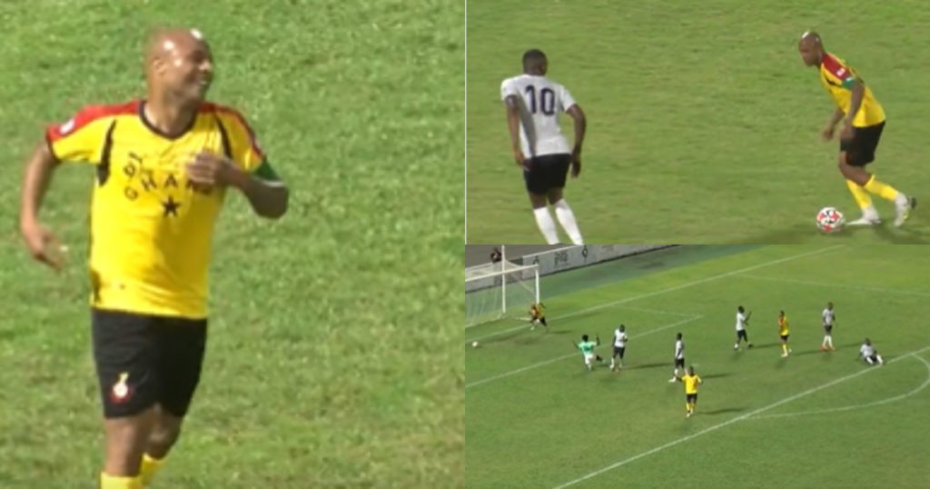 VIDEO: Andre Ayew floors five players to score magical goal as Ghana XI beat All Stars XI
