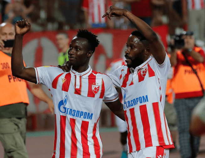 Ghana winger Osman Bukari helps Red Star Belgrade secure 11 million euros from Champions League qualifiers 