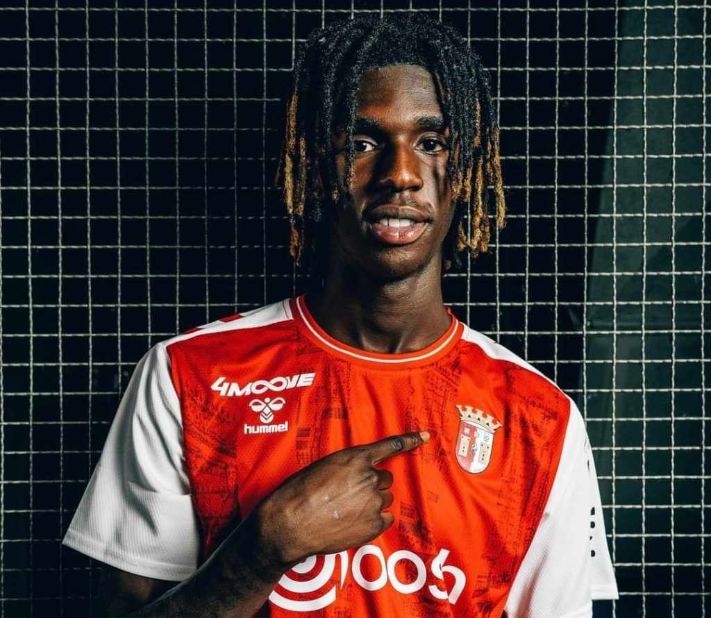 Portuguese club Braga announce signing of Ghanaian teenager Pierre Dwomoh