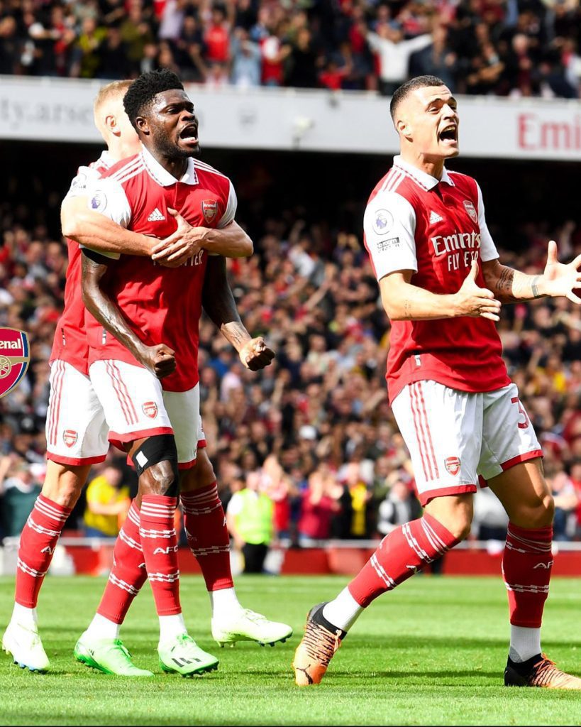 Arsenal star Thomas Partey declares north London red after derby win