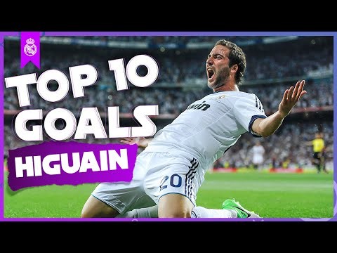 Gonzalo Higuaín’s TOP TEN Real Madrid GOALS