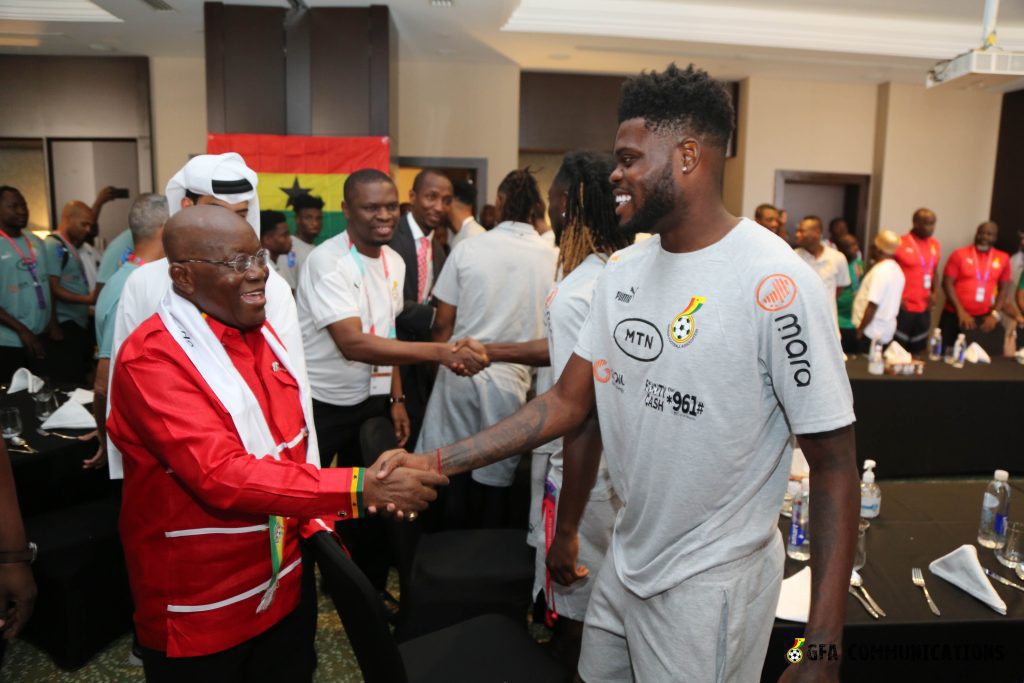 World Cup 2022: Ghana President Nana Akufo-Addo visits Black Stars team ahead of Portugal clash
