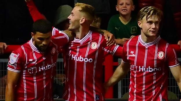 Bristol City ease to victory over Plymouth